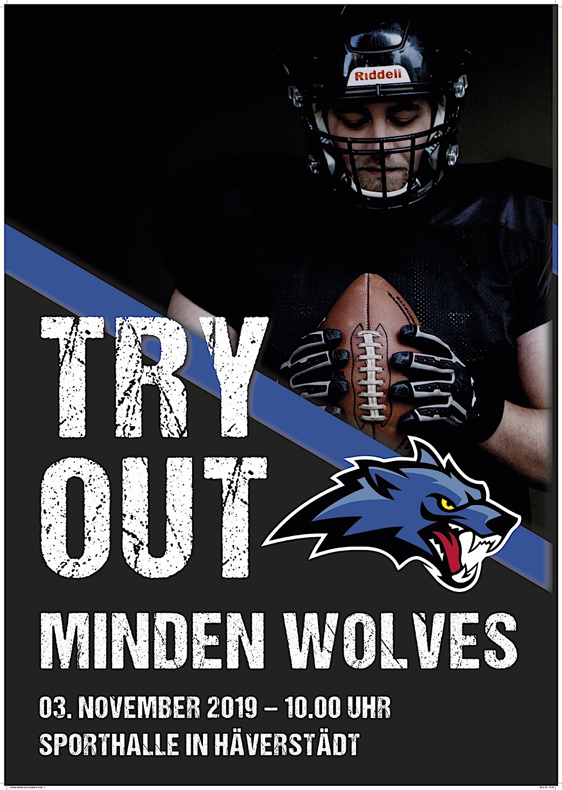 minden wolves try out plakat a1 01