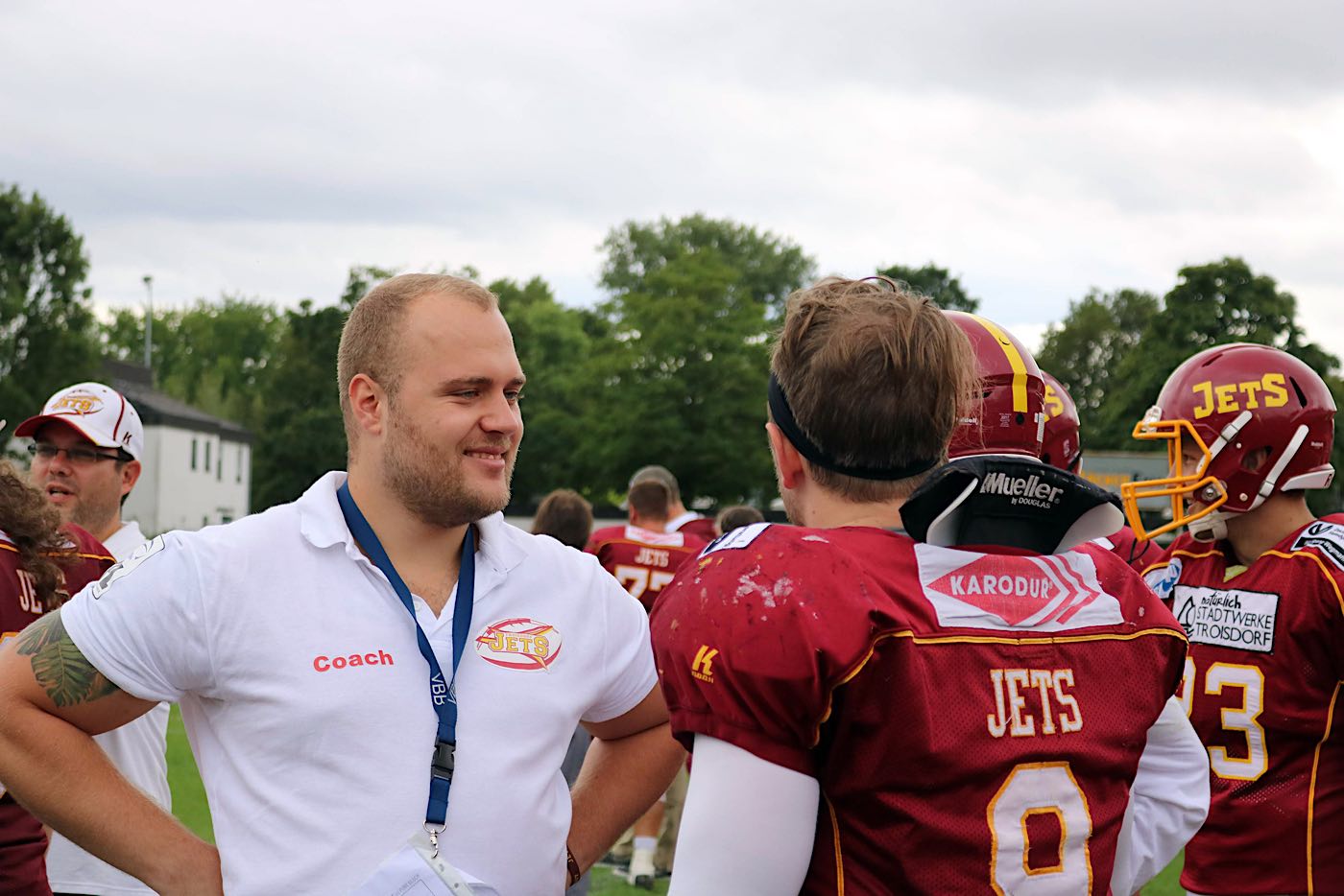 Tom Laska wurde als Coach in die NRW U17-Auswahl berufen (Foto: Samantha Berlau)