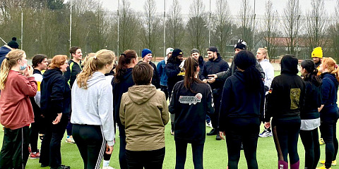 Erstes Tryout für die Ladies bei den Ravens (Foto: Krefeld Ravens)
